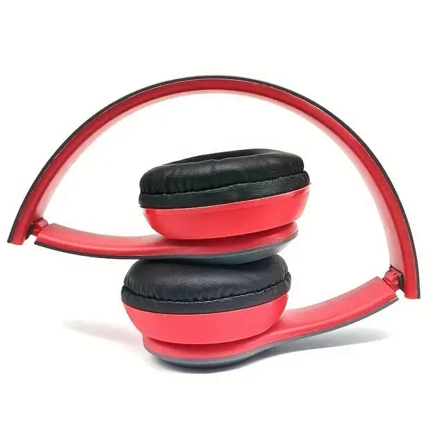 P47 Bluetooth Foldable Headset with Microphone Support Fm Radio TF for PC Smartphone and Tablet